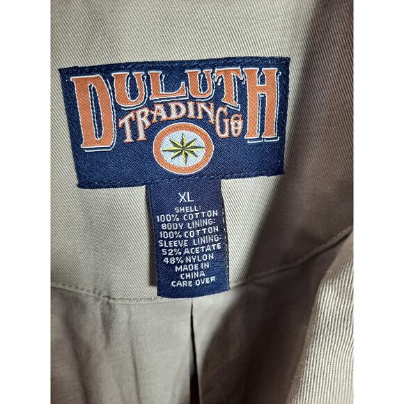Duluth Trading Co Gray Bomber Jacket - Picture 5 of 10